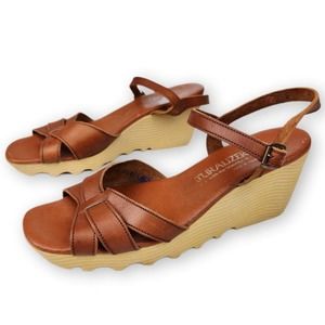 70s Naturalizer Wedge Shoes 8.5
